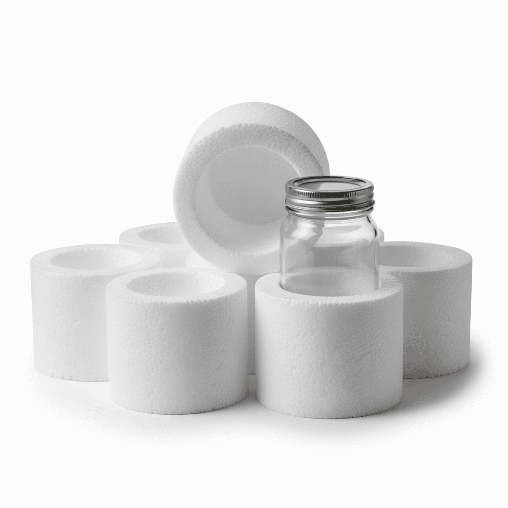 Thermocol JAR Packaging - 500ml